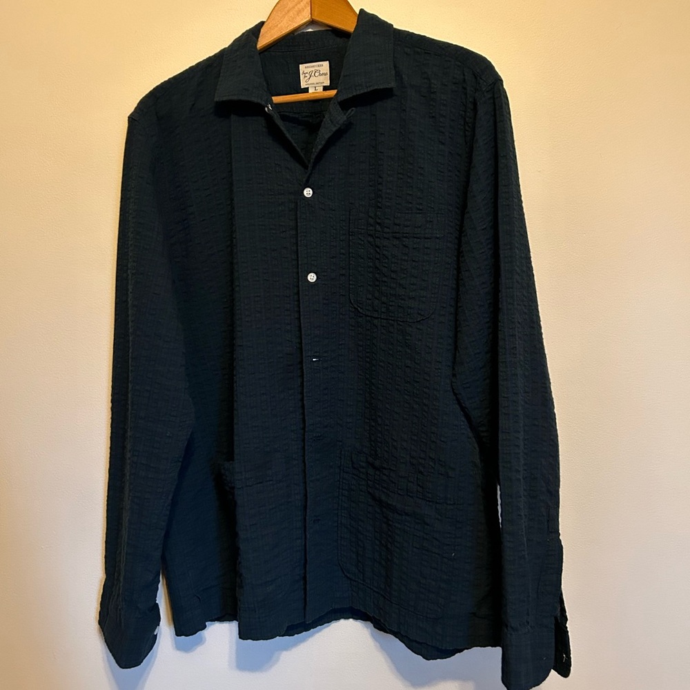 J Crew Blackwatch Camp Shirt
